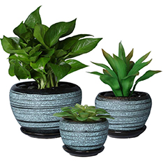 Medium Ceramic Indoor Flower Pot