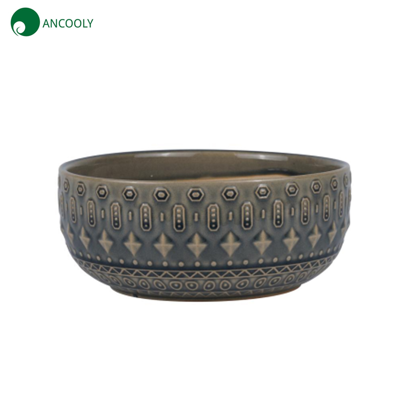 8 Inches Ceramic Planter for Indoor and Outdoor
